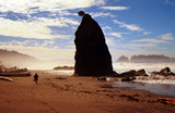 Rialto Beach Stroll, Copyright 2000 Karen and James Byerly