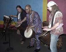 Mpulse Drummers live performance at the Walker Art Gallery, Minneapolis, MN