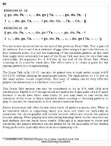 Hand Drumming Excursions sample page of world Drum Talk patterns.