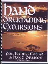 Hand Drumming Excursions ethnic and cultural rhythm technique book.