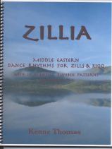 Book: Middle Eastern Dance Rhythm Studies for Zills and Riqq. With 10 Essential Dumbek Patterns. ANTHOLOGIA Vol. Two.