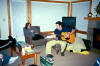 Curt serenading to Deb