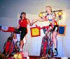 The two instructors for the 3-hour SPIN class