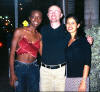 Shani, Kenny, and Sunita out on the town