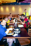 Lunch pit stop at Leann Chin's