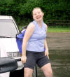 Jen showing us her awesome body