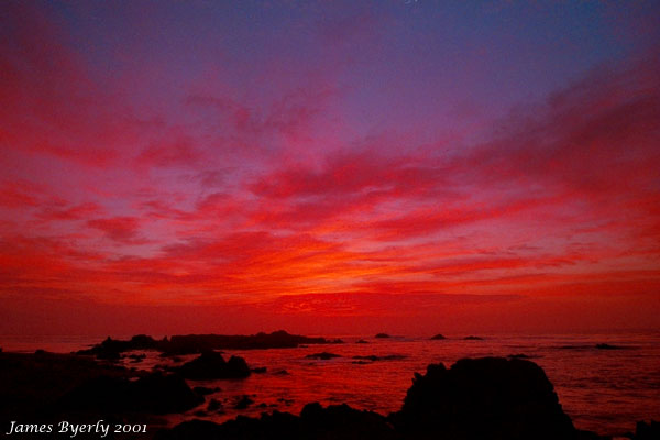 Sunset, Pacific Grove