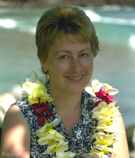 Karen on Koki Beach