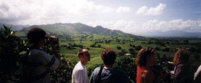 View form Yuda overlook, Fiji
