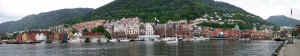 Panoramic View of Bergen (181224 bytes)