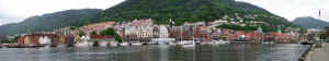 Panoramic View of Bergen (181224 bytes)
