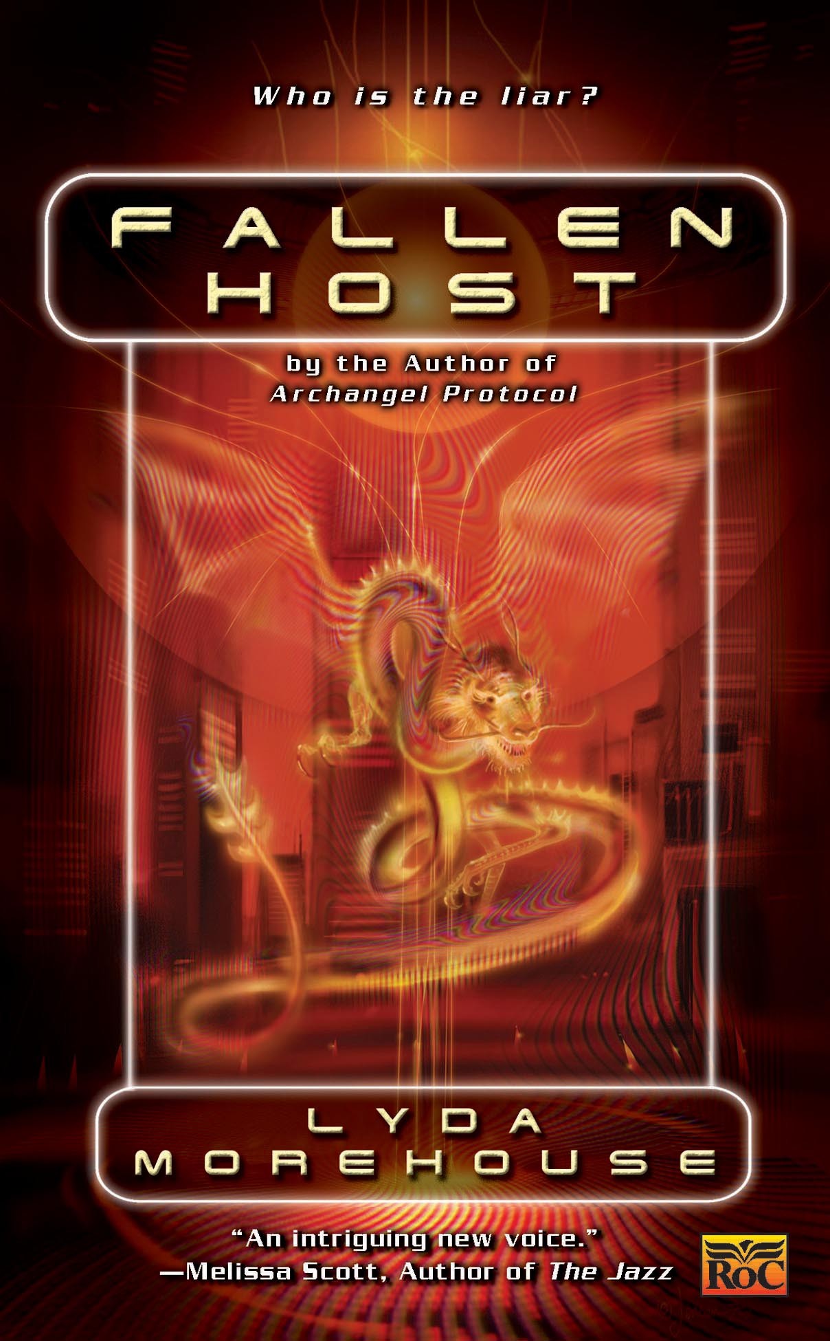 Fallen Host cover art by Bruce Jensen