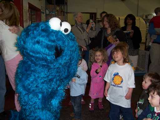 Apparently you got to be Cookie Monster is you place first in the 